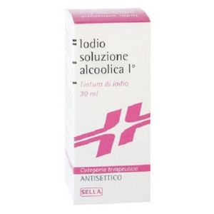 Sella Alcool Jodato 2% Soluzione Alcolica Ii Integratore Alimentare 30ml