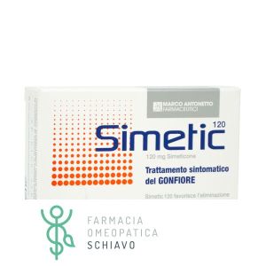 Simetic 120 Integratore Trattamento Gonfiore Intestinale 30 Compresse