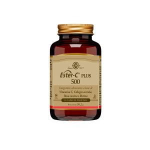 Solgar Ester-c Plus 500mg Vitamin C Vegetable Capsules - Pack Of 50