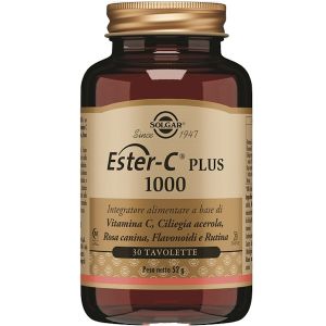 Solgar Ester C Plus 1000 Vitamin C Supplement 30 Tablets