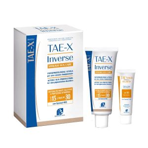 TAE-X Inverse Vitiligo Sun Care Fotoprotettore Per Aree Cutanee Depigmentate 50 ml