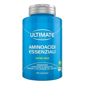 Ultimate sport nitro max formula integratore aminoacidi 100 compresse