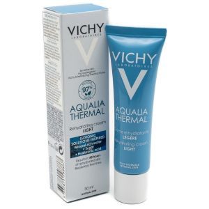 Vichy aqualia thermal crema leggera reidratante viso tubo 30 ml