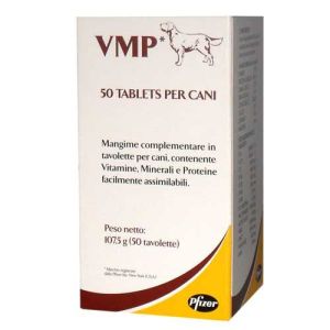 Zoetis Vmp Tavolette Integratore Vitamine E Minerali Cani 50 Tavolette