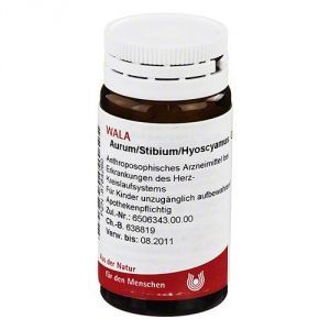 Wala Aurum Stibium Hyoscyamus 20gr Globuli