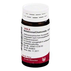 Wala Belladonna Chamomilla Rimedio Omeopatico In Globuli 20g