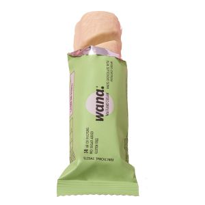 Wana Waffand Cream Baretta Proteica al Cioccolato Bianco e Crema di Pistacchio 43g