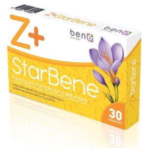 Z+ Starbene Integratore con Zafferano per il Tono dell'Umore 30 Compresse