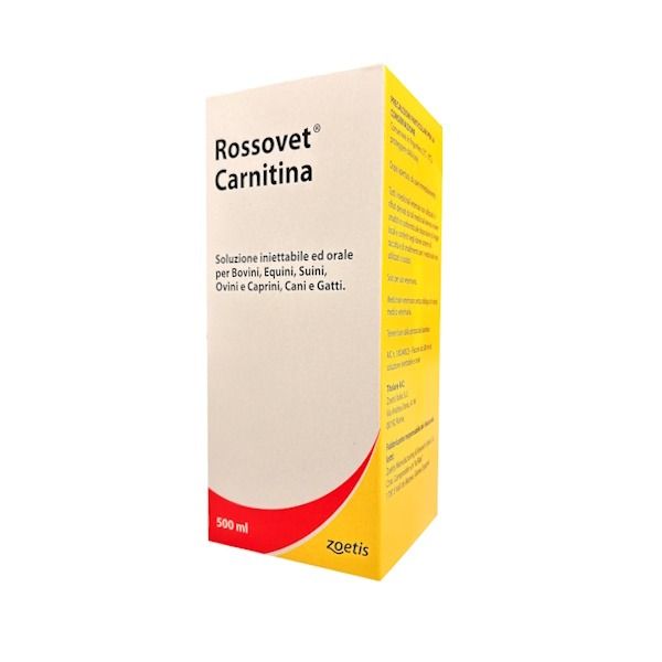 Rossovet Carnitina*fl 500ml | Xfarma Rossovet Carnitina*fl 500ml | Xfarma