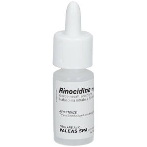Rinocidina Gocce Nasali 7,5mg + 3mg Nafazolina / Tirotricina 15ml