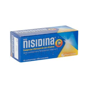 Neo Nisidina C Vitamina C / Acido Acetilsalicilico / Paracetamolo 10 Compresse Effervescenti
