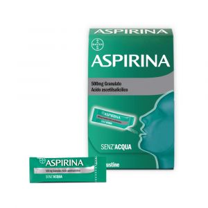 Bayer Aspirina Granulato 500mg Acido Acetilsalicilico 10 Bustine Senza Acqua