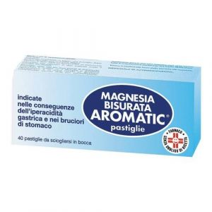 Magnesia Bisurata Aromatic 40 Pastiglie