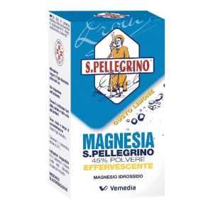 Magnesia San Pellegrino 45% Polvere Effervescente Limone 100g