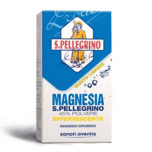 Magnesia San Pellegrino 45% Polvere Effervescente Limone 100g