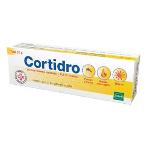 Cortidro 0,5% Crema Idrocortisone Acetato Anti-irritazione 20g