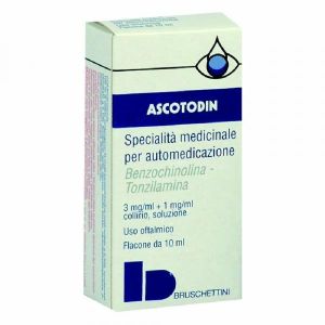 Ascotodin N-metilbenzochinolina Metilsolfato Collirio Flacone 10ml