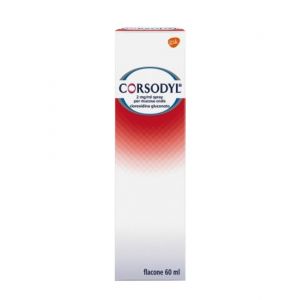Gsk Corsodyl Spray 200mg/100ml Disinfettante Del Cavo Orale Flaconcino 60ml