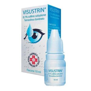 Visustrin 100 Mg/100ml Tetrizolina Cloridrato Collirio 10ml