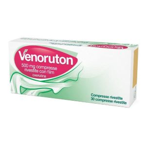 Venoruton 500mg Oxerutina Insufficienza Venosa 30 Compresse Rivestite