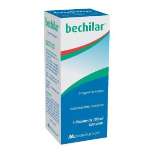 Bechilar Sciroppo Tosse 3mg/ml Destrometorfano Bromidrato Flacone 100ml