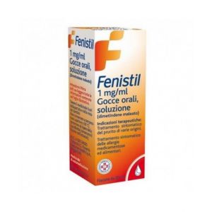 Fenistil Gocce Orali 1mg/ml Antistaminico Anti-prurito 20ml
