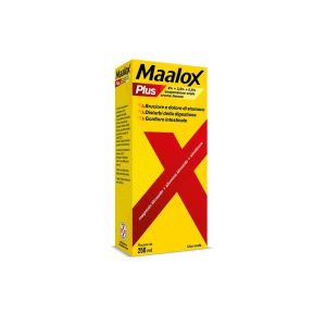 Maalox Plus Sospensione Orale, Contro Bruciore e Acidità di Stomaco, 250ml