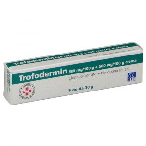 Trofodermin Crema Dermatologica 0,5g +0,5g Cicatrizzante 30g