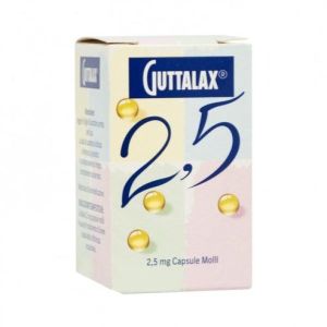 Guttalax 2,5mg Sodio Picosolfato Stitichezza 30 Capsule Molli