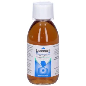 Lisomucil Tosse Mucolitico Senza Zucchero 750 Mg/15ml Sciroppo Adulti 200ml