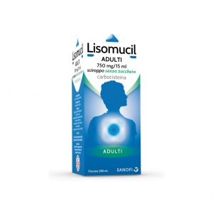 Lisomucil Tosse Mucolitico Senza Zucchero 750mg/15ml Sciroppo Adulti 200ml