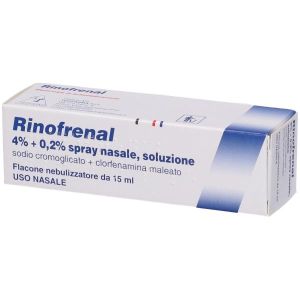 Rinofrenal Soluzione Nasale Sodio Cromoglicato Flacone 15ml