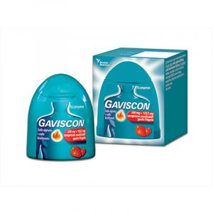 Gaviscon Compresse Masticabili Aroma Fragola 250mg 16 Compresse