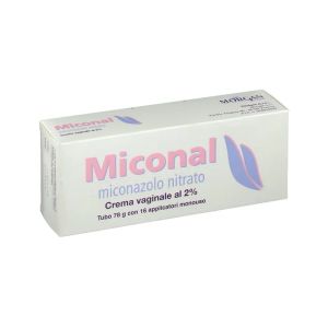 Miconal 2% Miconazolo Crema Ginecologica Antimicotica 78g + 2 Applicatori