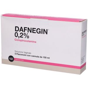 Dafnegin Soluzione Vaginale 0,2% 150ml 5 Flaconi
