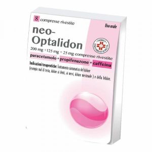 Neo-optalidon Paracetamolo/propofenazione 8 Compresse Rivestite