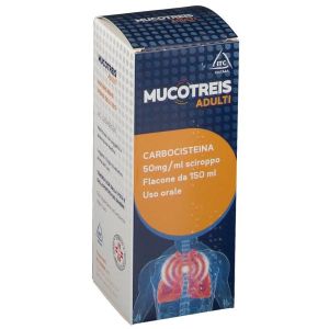 Mucotreis Sciroppo Adulti 5% Carbocisteina 150ml