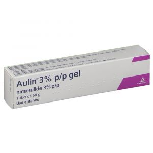 Aulin 3% P/p Nimesulidegel Antinfiammatorio 50g