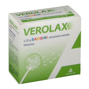 Verolax Bambini Soluzione Rettale Glicerina 2,25g 6 Microclisimi