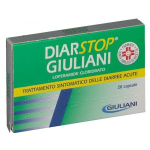 Diarstop 1,5mg Loperamide Cloridrato Diarrea Acuta 20 Capsule