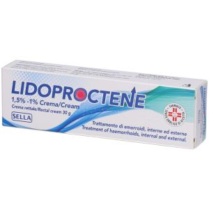 Lidoproctene Crema Derm 30g 1,5% + 1%
