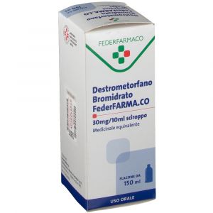 Destrometorfano Bromidrato Federfarma.co 0.3% Sciroppo 150ml