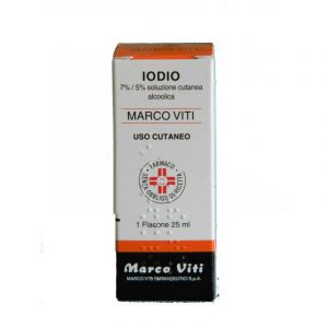 Iodio Marco Viti 7% / 5% Soluzione Cutanea Alcoolica 50 ml