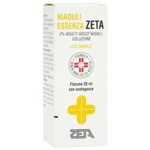 Niaouli Essenza  Zeta Farmaceutici  Adulti Goccie Nasali 20g 2%