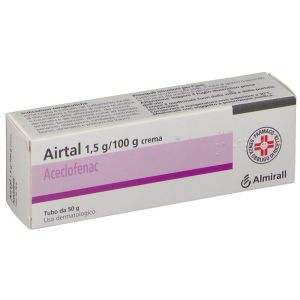 Airtal 1,5g / 100g Aceclofenac Crema Antidolorifica 50g