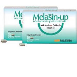 Melasin-up Integratore Sonno Melatonina Potenziata 20 Compresse