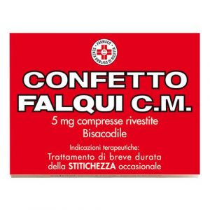 Confetto Falqui C.m. 5mg Bisacodile Stitichezza 20 Compresse