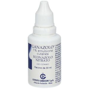 Ganazolo Emulsione Cutanea 1%  Econazolo Antimicotico 30ml