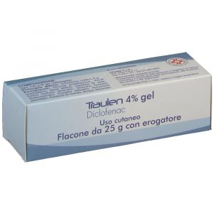 Traulen Gel 4% Diclofenac Dolori Articolari 25g con erogatore
