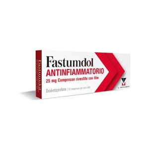 Fastumdol Antinfiammatorio 25mg 10 Compresse Rivestite